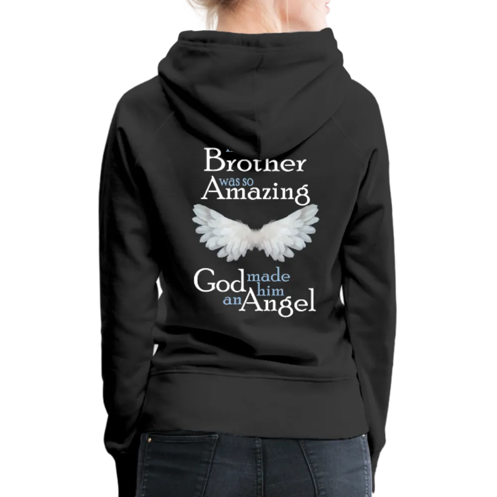 Brother Amazing Angel Women’s Premium Hoodie (CK1619)