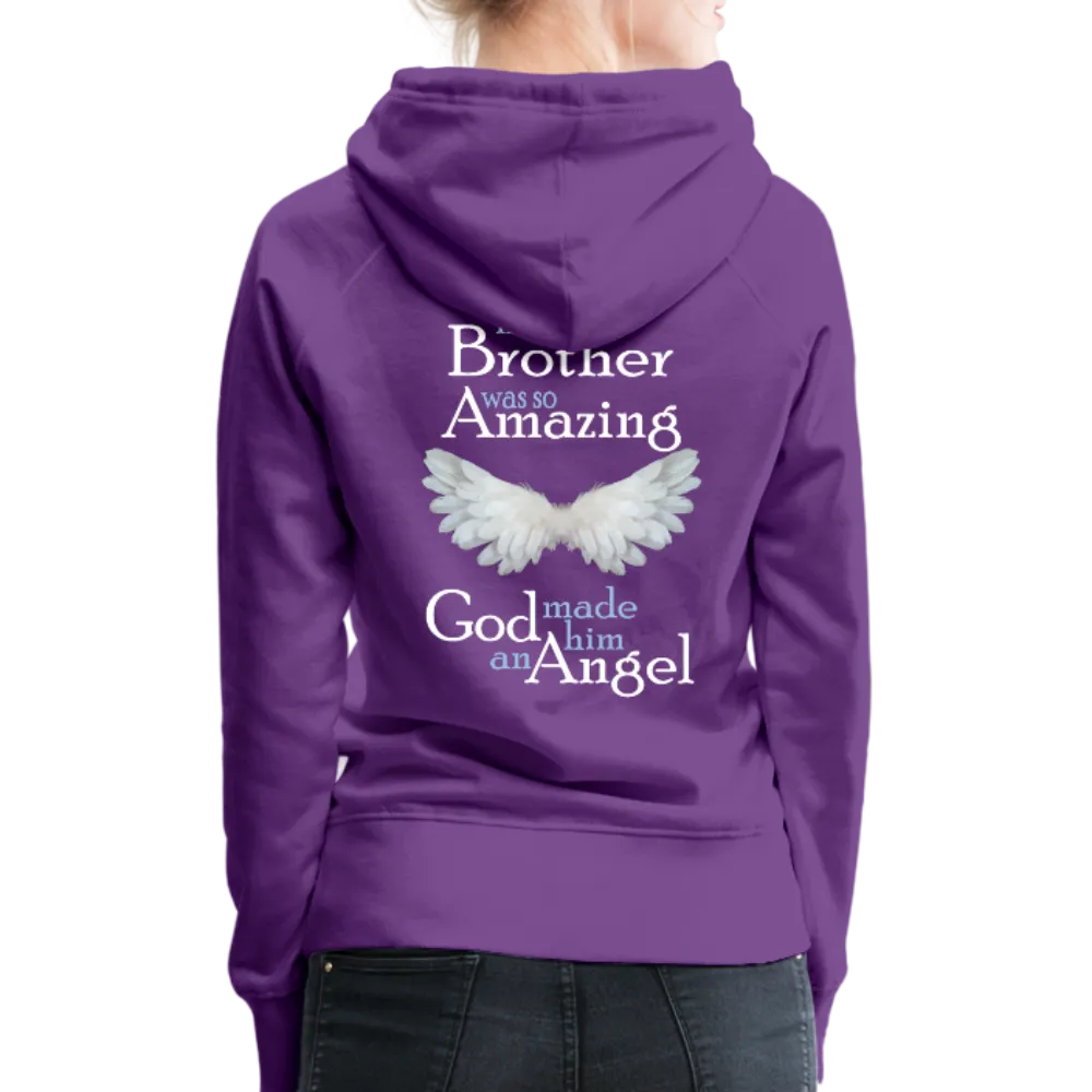 Brother Amazing Angel Women’s Premium Hoodie (CK1619)
