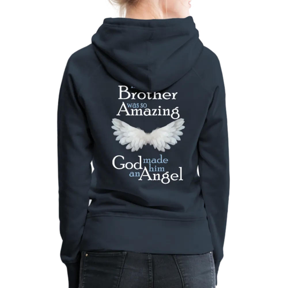 Brother Amazing Angel Women’s Premium Hoodie (CK1619)