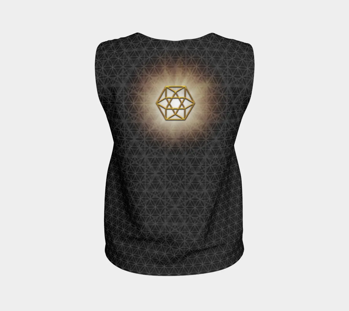 Bucky Fuller's Crystal Matrix - Black