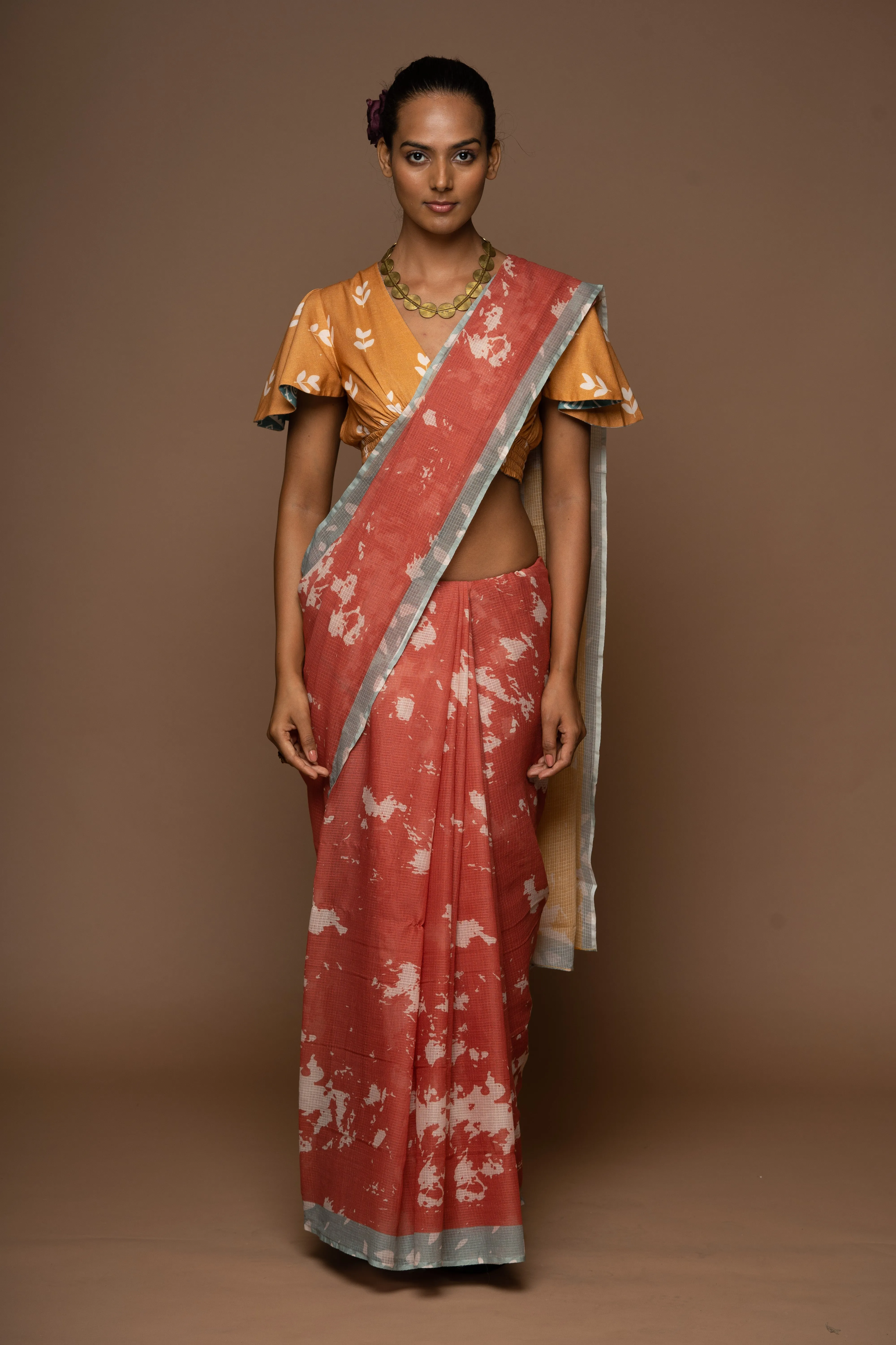 Burnt Sienna Kota Sari