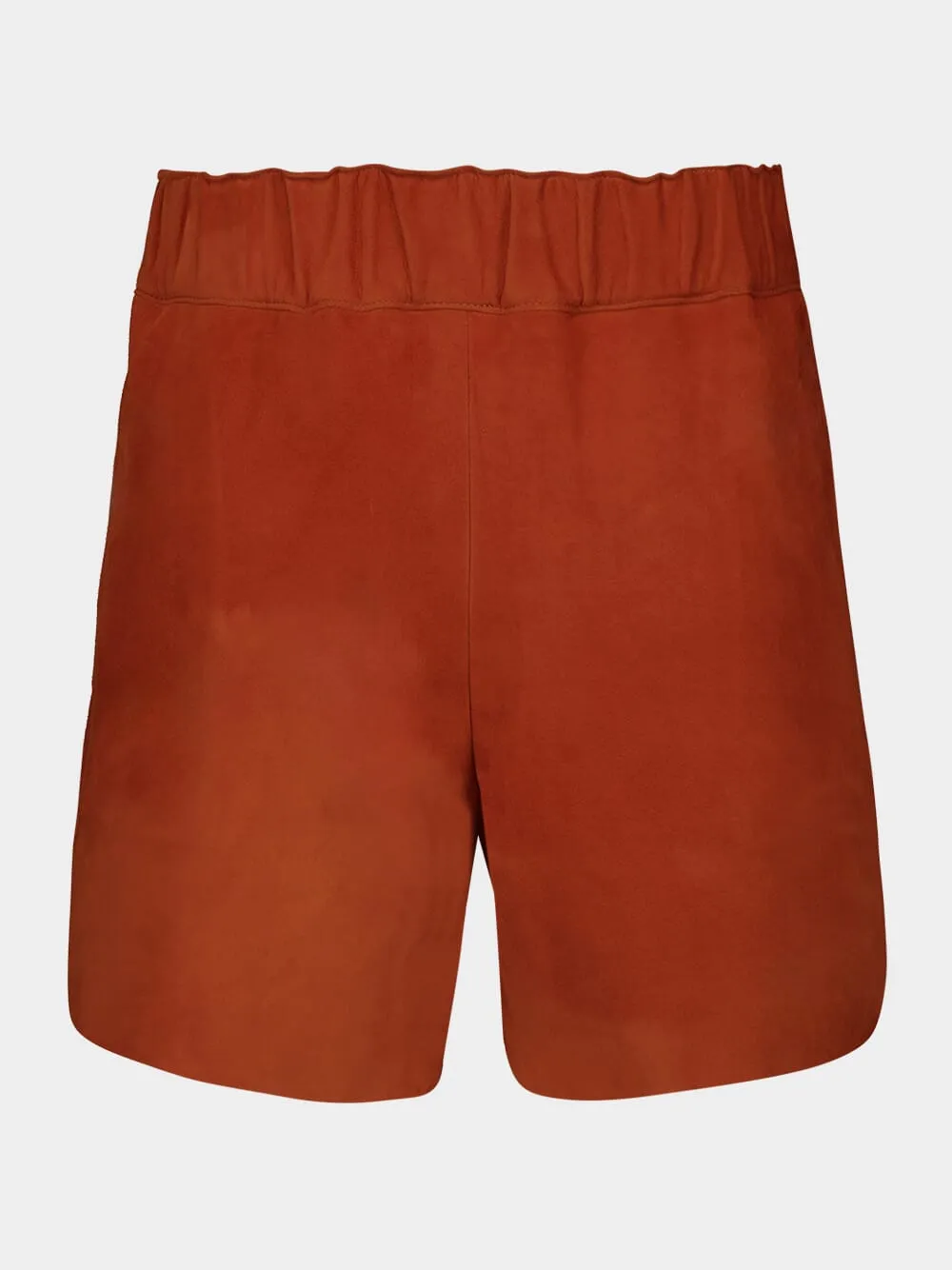 Calcita Cinnamon Stick Suede Shorts
