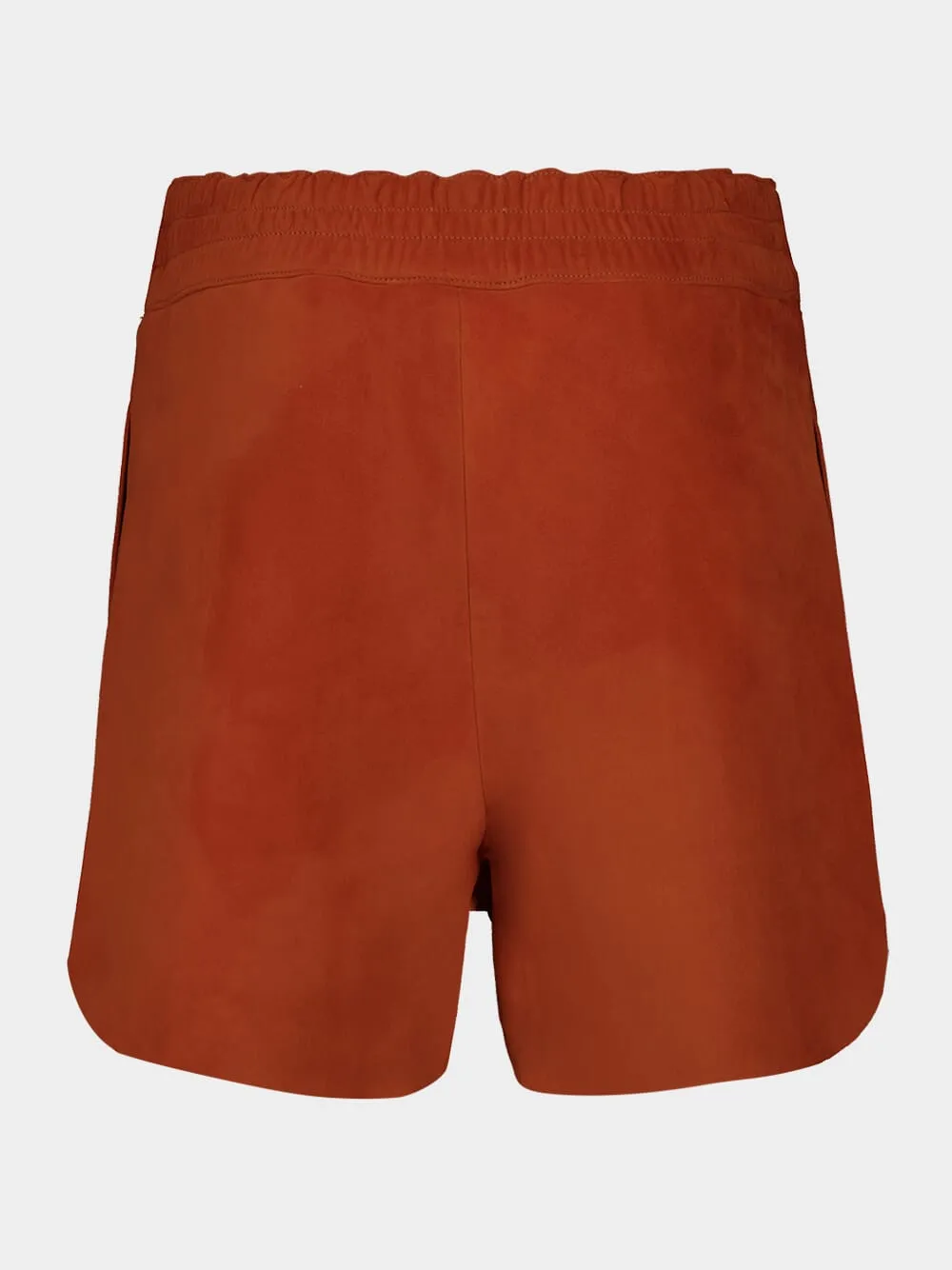 Calcita Cinnamon Stick Suede Shorts