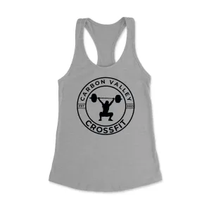 Carbon Valley CrossFit Standard Women's Racerback Tank Top