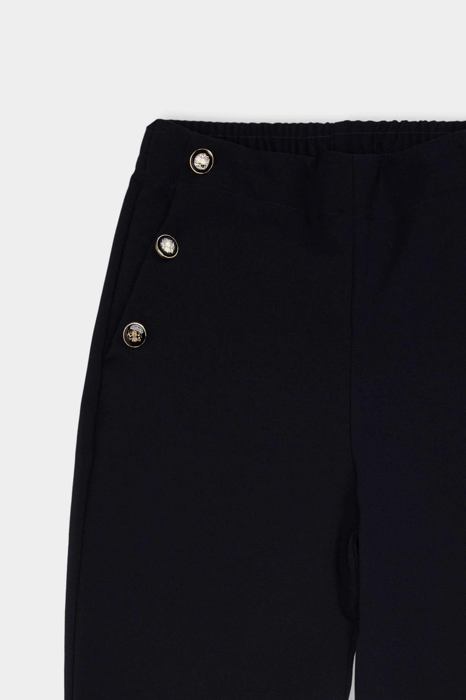 Carrot Fit Carrot Mold Fabric Pants Basic Plain Pale With Simple Pocket