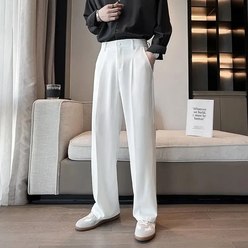 Casual Wide Leg Trousers For Men