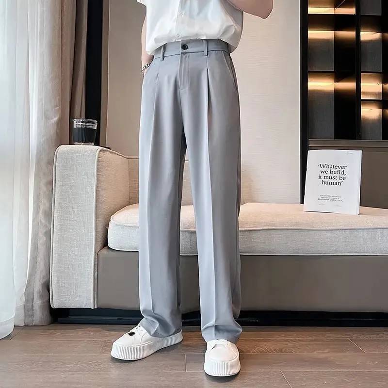 Casual Wide Leg Trousers For Men
