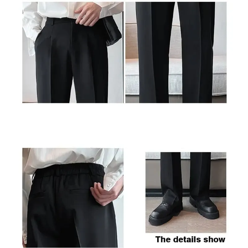 Casual Wide Leg Trousers For Men
