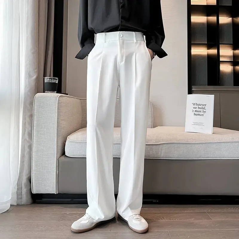 Casual Wide Leg Trousers For Men