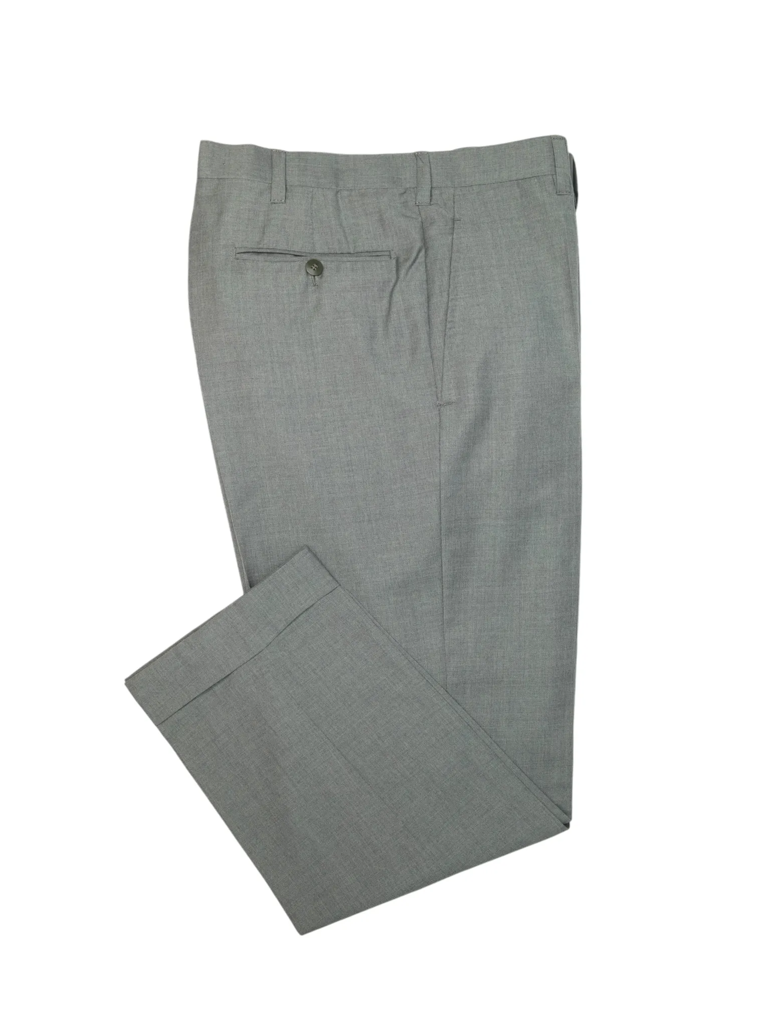 Cesare Attolini Grey Super 150's Sartorial Trousers