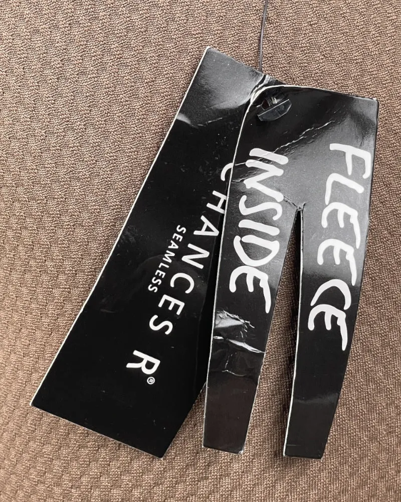 Chances R Textured Fleece Inside Seamless Leggings (L-XL)
