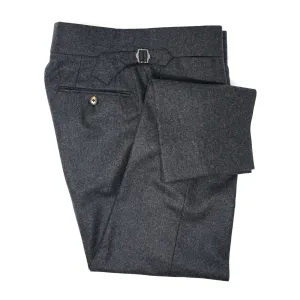 Charcoal Grey Flannel Trousers