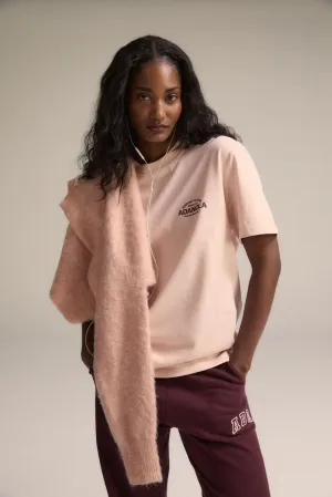 Classics Oversized Short Sleeve T-shirt - Blush Pink