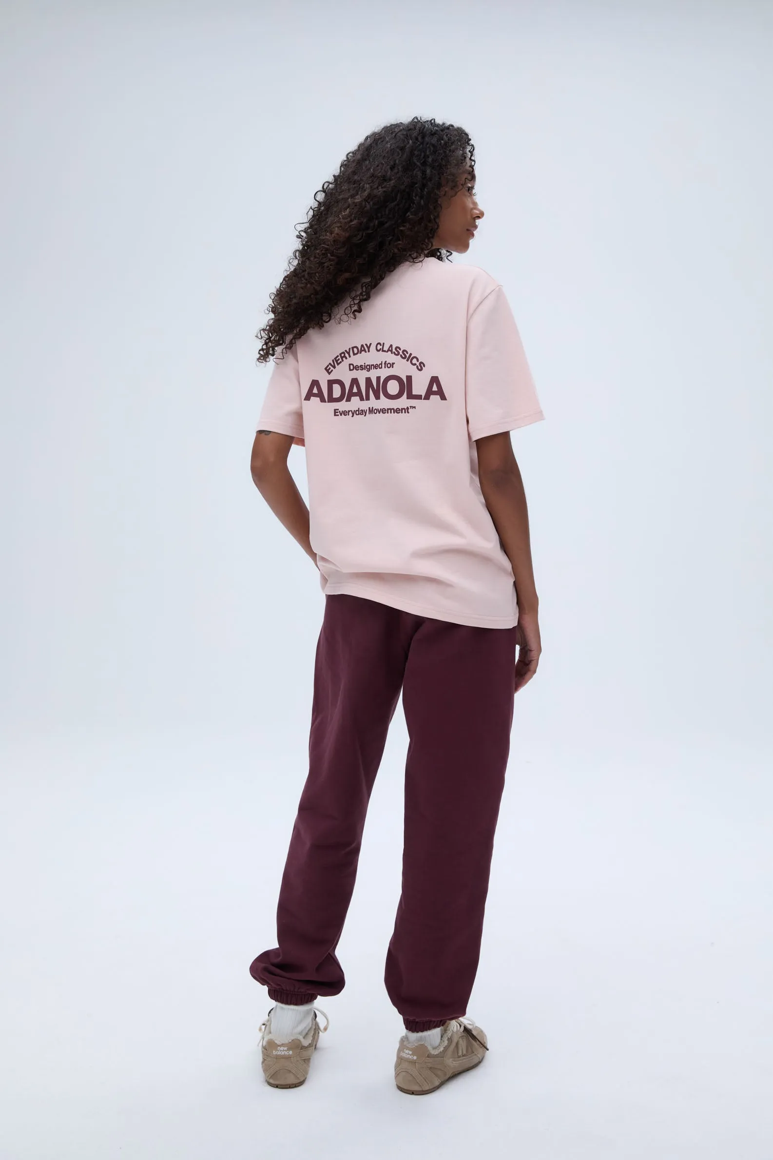 Classics Oversized Short Sleeve T-shirt - Blush Pink