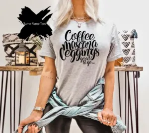 Coffee Mascara Leggings Good To Go