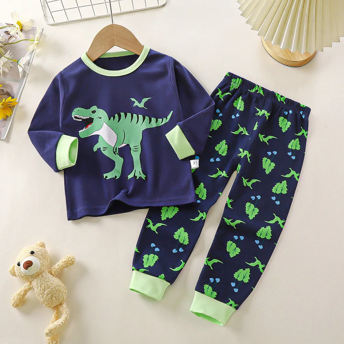 Cotton Autumn New Boys' Pajamas Suit