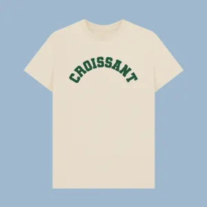Croissant varsity unisex t-shirt