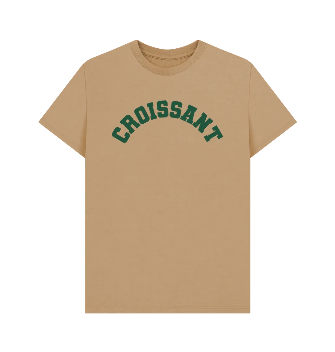 Croissant varsity unisex t-shirt