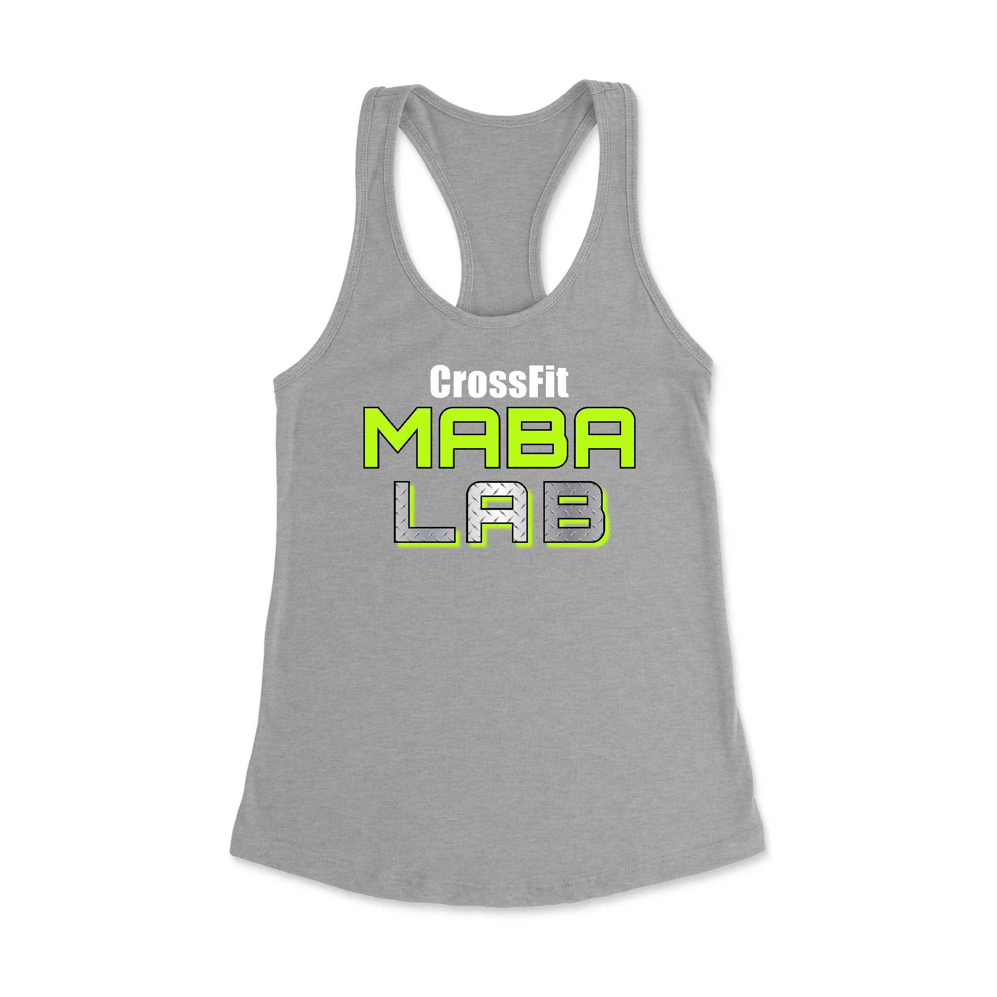 CrossFit Maba Lab Green Womens - Racerback Tank