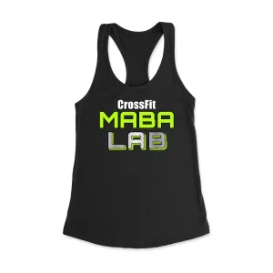CrossFit Maba Lab Green Womens - Racerback Tank