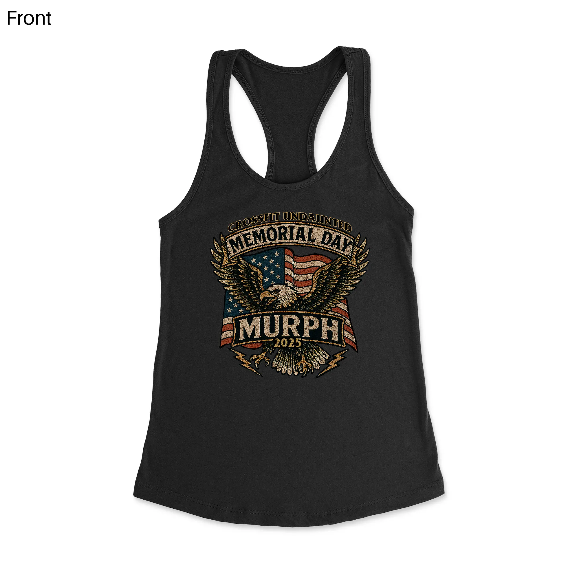 CrossFit Undaunted MURPH 25 Womens - Racerback Tank