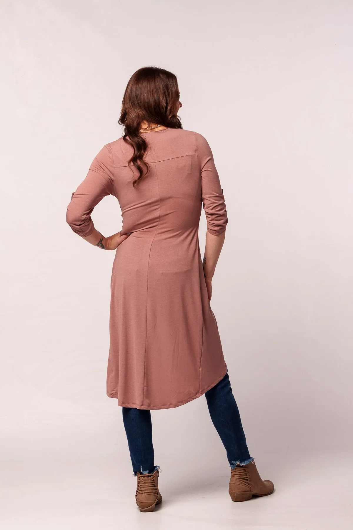 Cute and Classy High Low Button Down Top