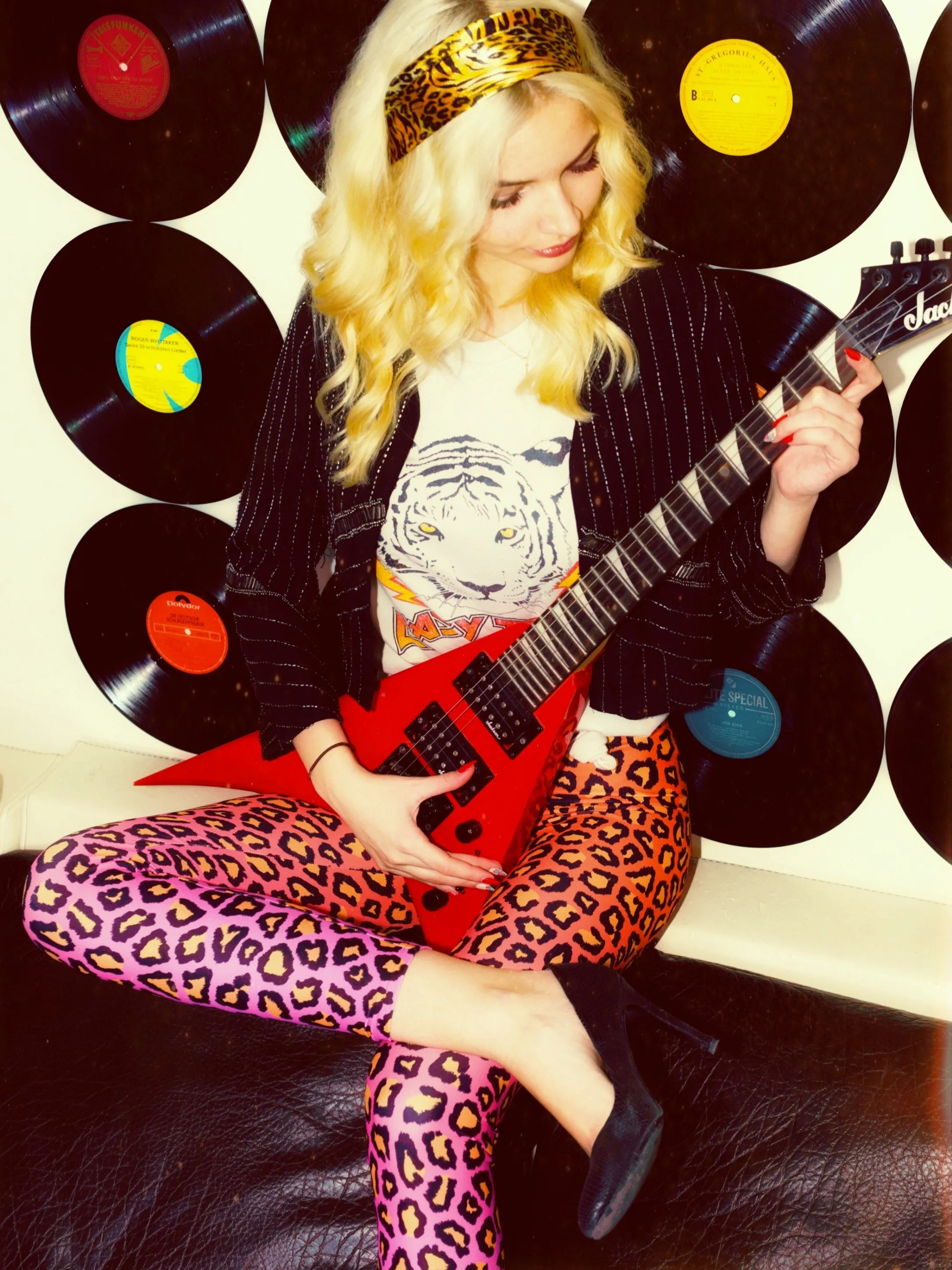 Cyndi Leggings - Candy Sunrise