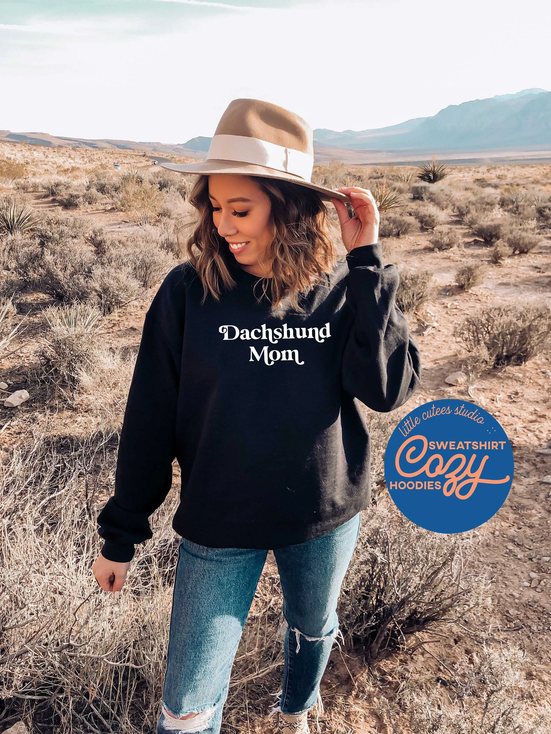 Dachshund Mom Shirt | Graphic Tee | Dachshund Shirt | Dachshund Mom Sweatshirt | Dachshund Mom Gift | Gift for Dachshund Mom