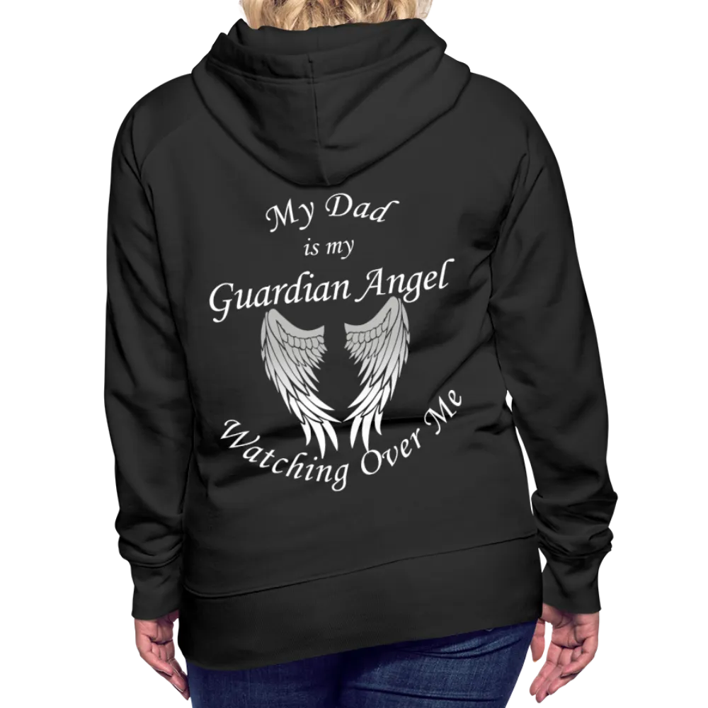 Dad Guardian Angel Women’s Premium Hoodie (Ck1401WL)