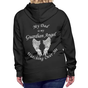 Dad Guardian Angel Women’s Premium Hoodie (Ck1401WL)