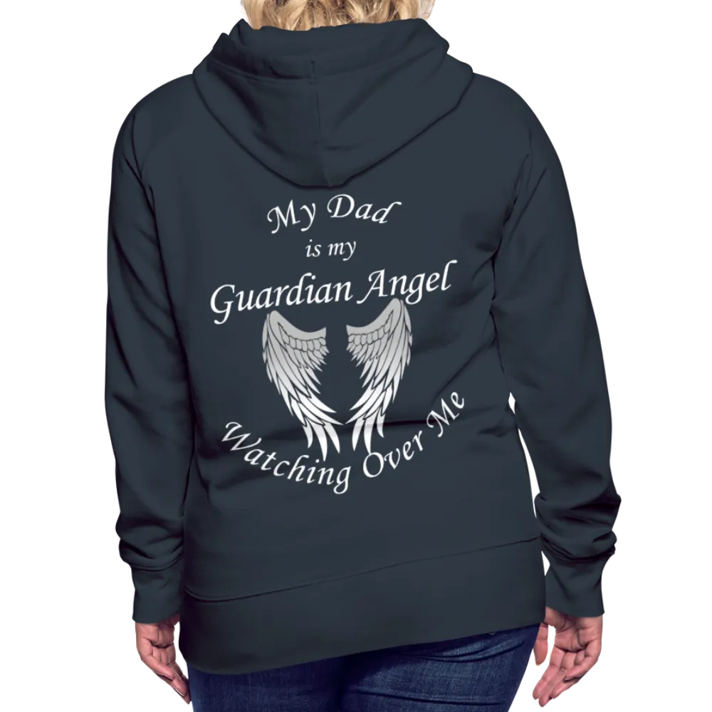 Dad Guardian Angel Women’s Premium Hoodie (Ck1401WL)