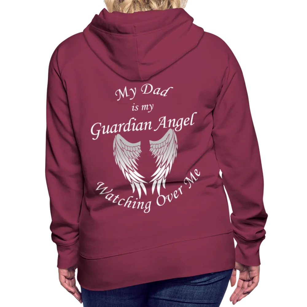 Dad Guardian Angel Women’s Premium Hoodie (Ck1401WL)