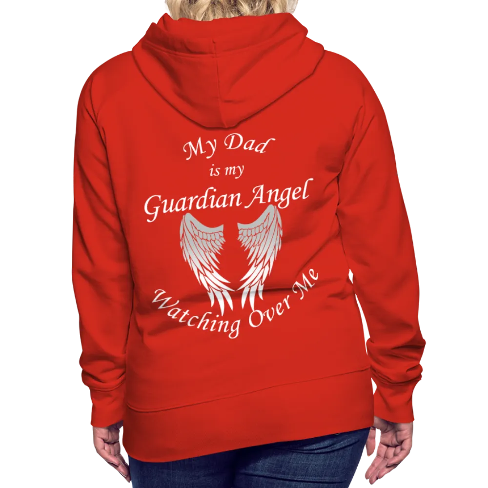 Dad Guardian Angel Women’s Premium Hoodie (Ck1401WL)