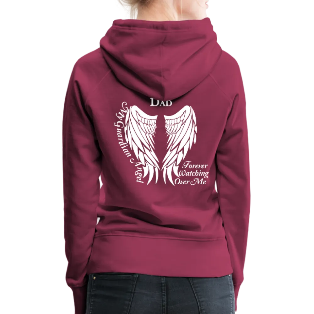 Dad Guardian Angel Women’s Premium Hoodie (CK1451)