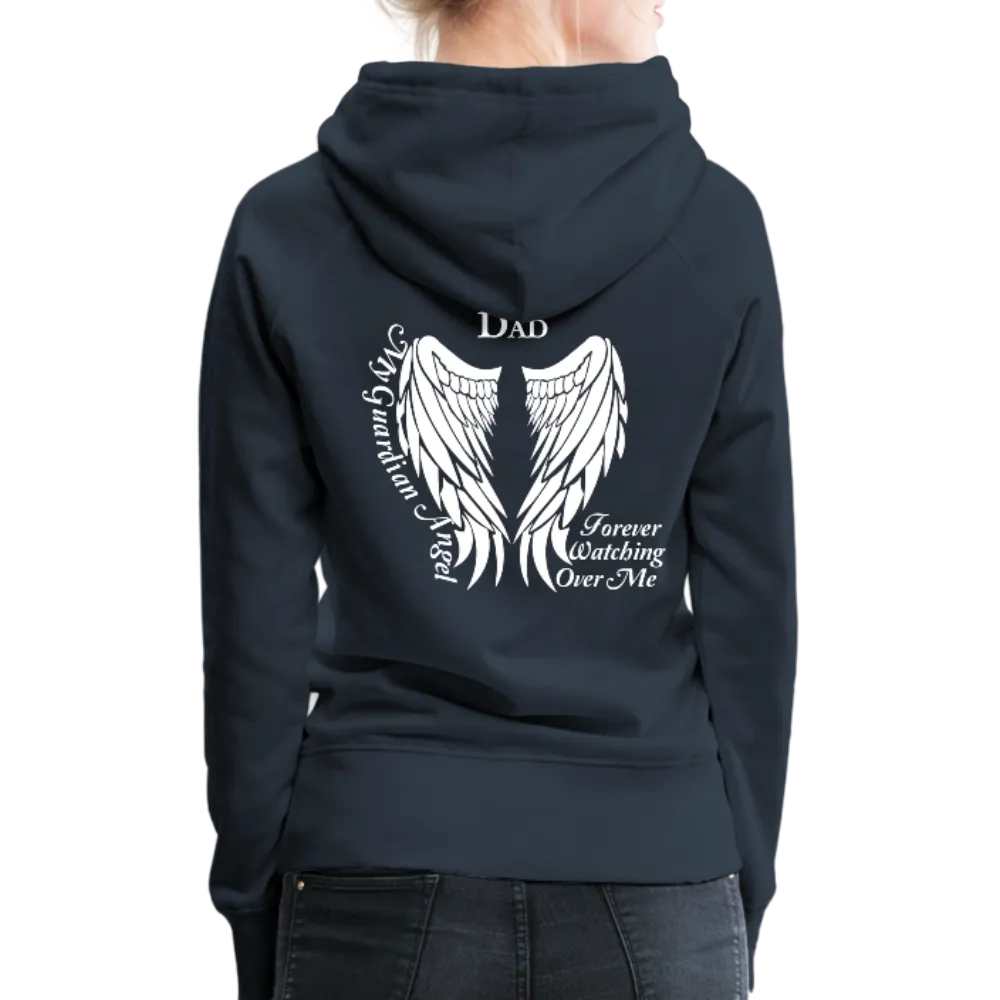 Dad Guardian Angel Women’s Premium Hoodie (CK1451)