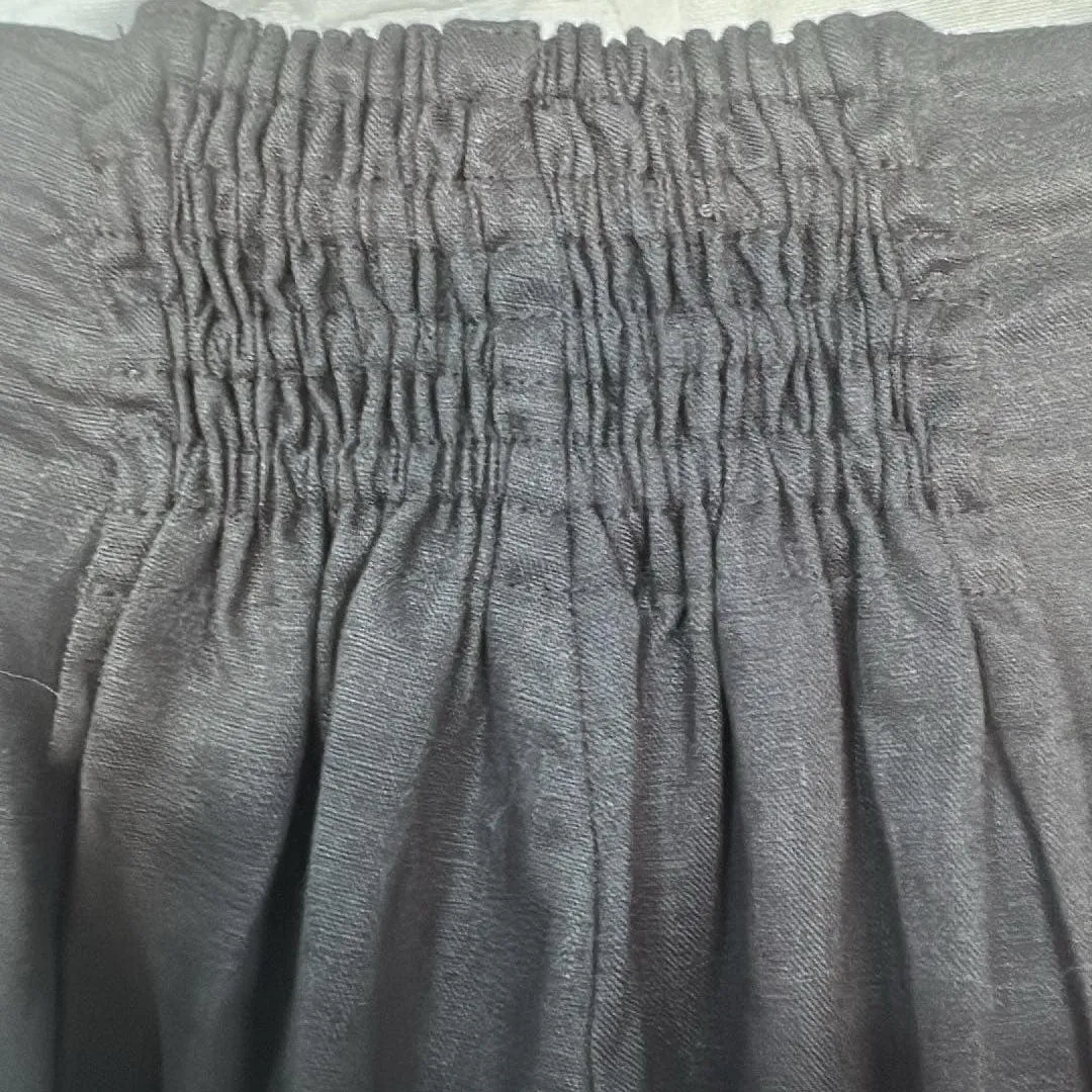 Danube Wide Leg Trousers  in Charcoal
