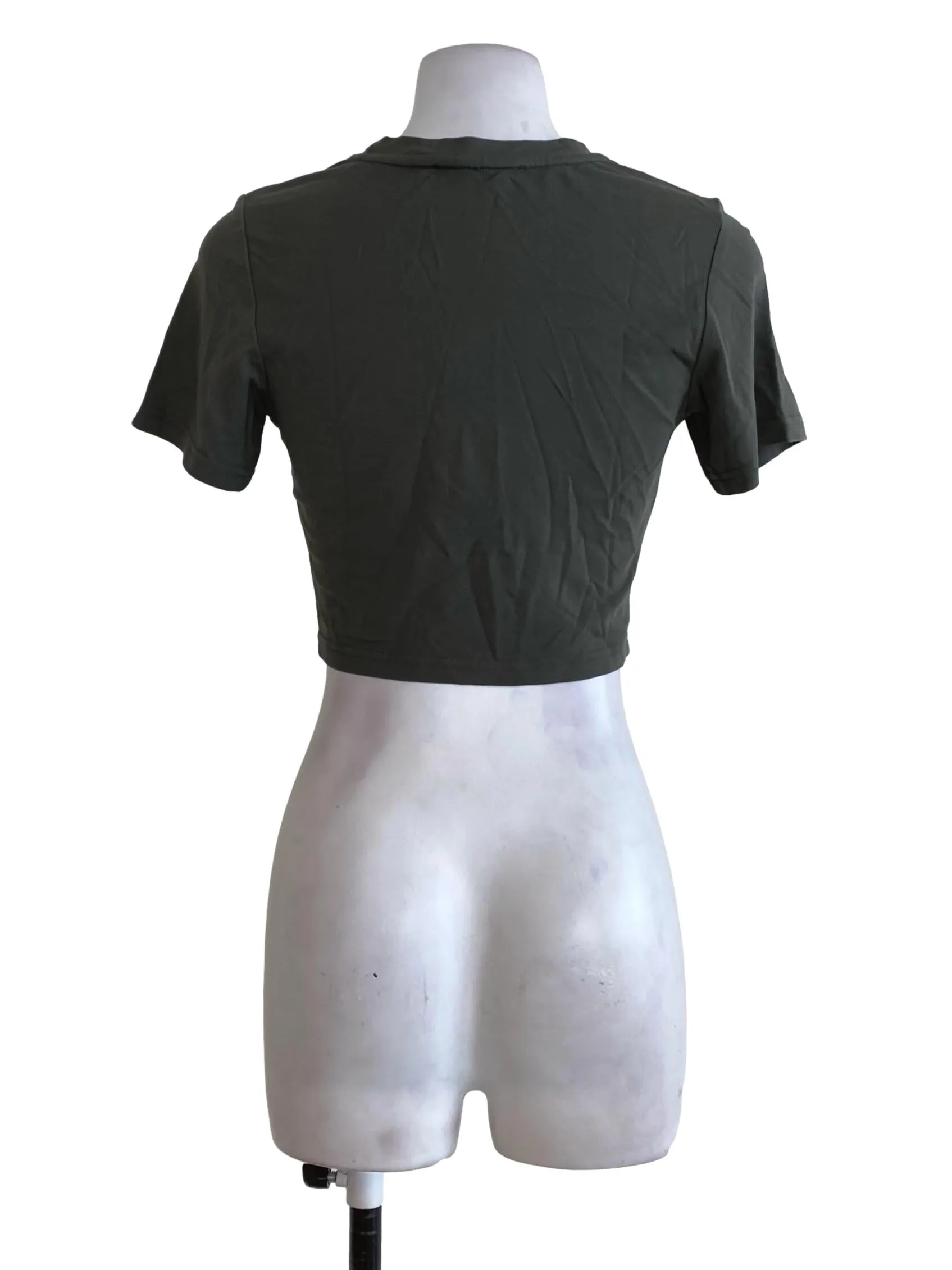 Dark Green Baby Tee TTR