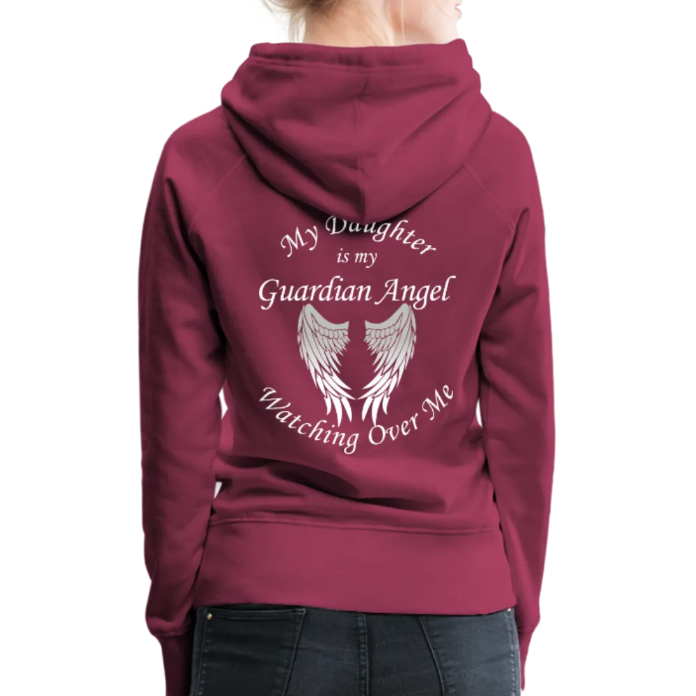 Daughter Guardian Angel Women’s Premium Hoodie (CK1409)