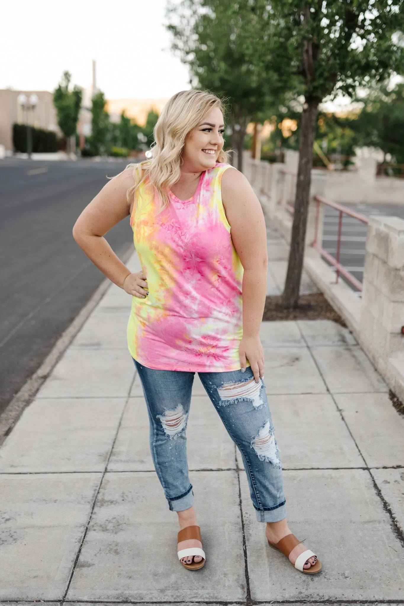 Delightful Peeps Tank Top