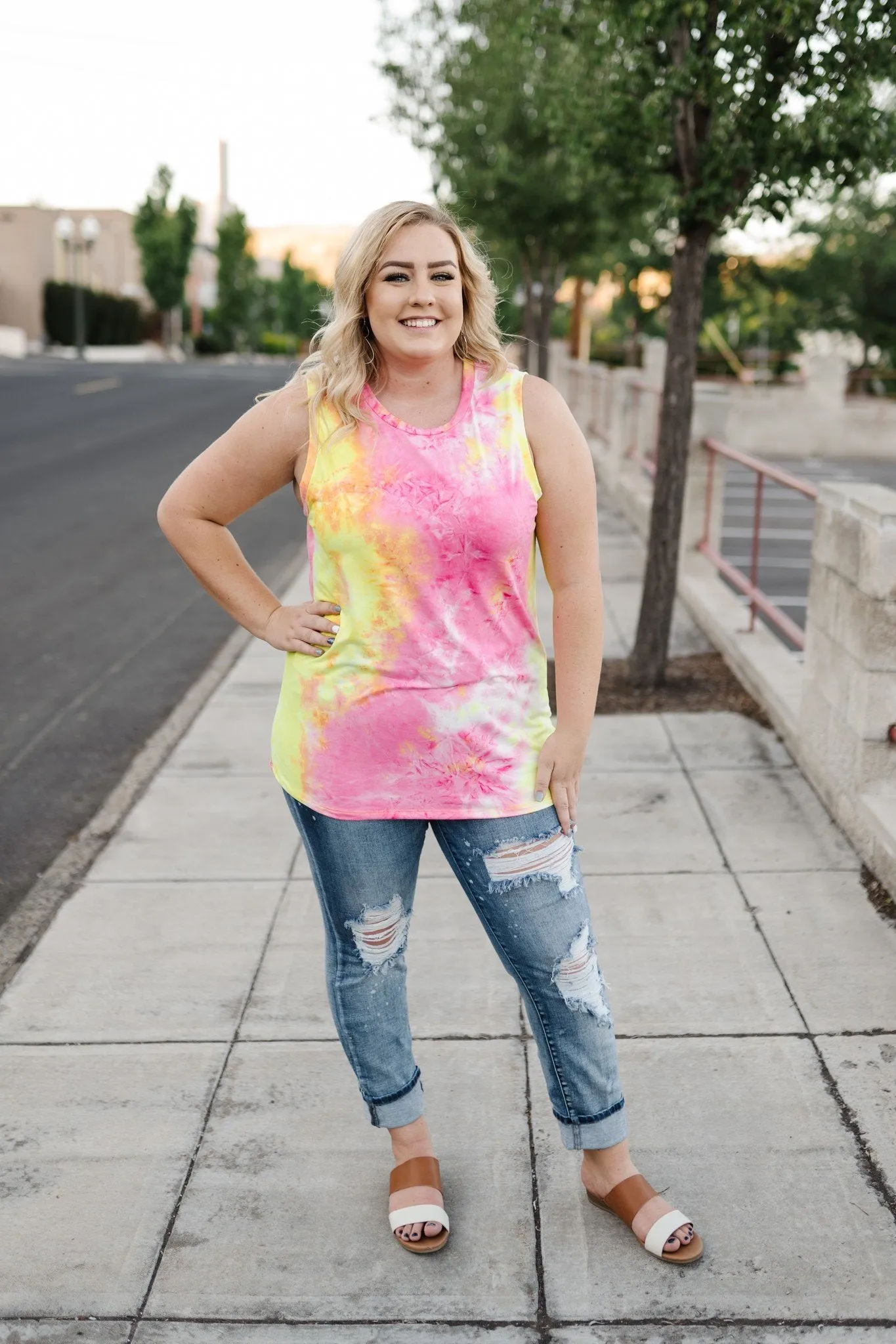Delightful Peeps Tank Top