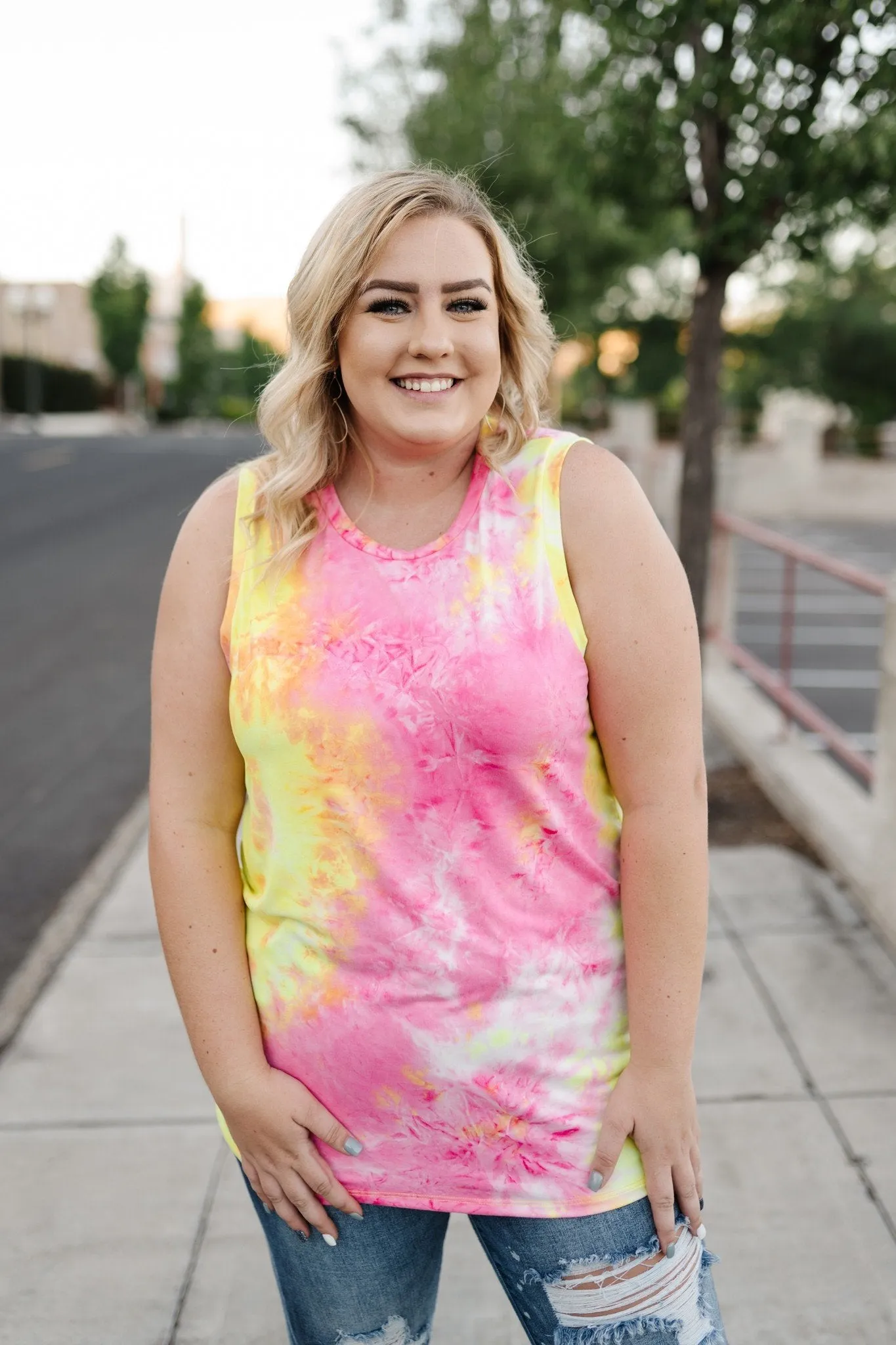 Delightful Peeps Tank Top