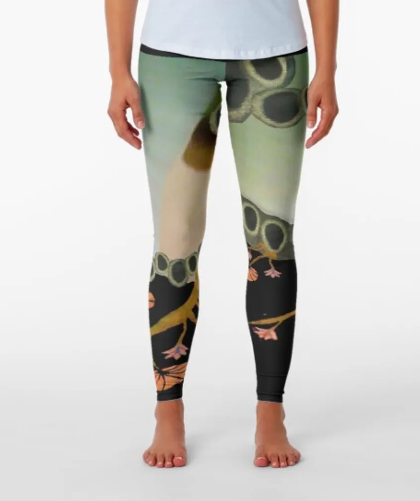 Designer Leggings  - Black Forest Mud