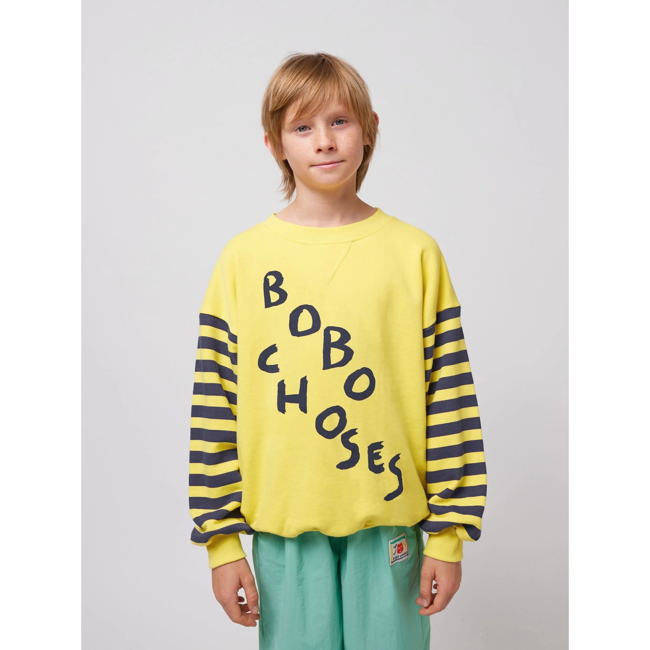Diagonal Bobo Choses Sweatshirt
