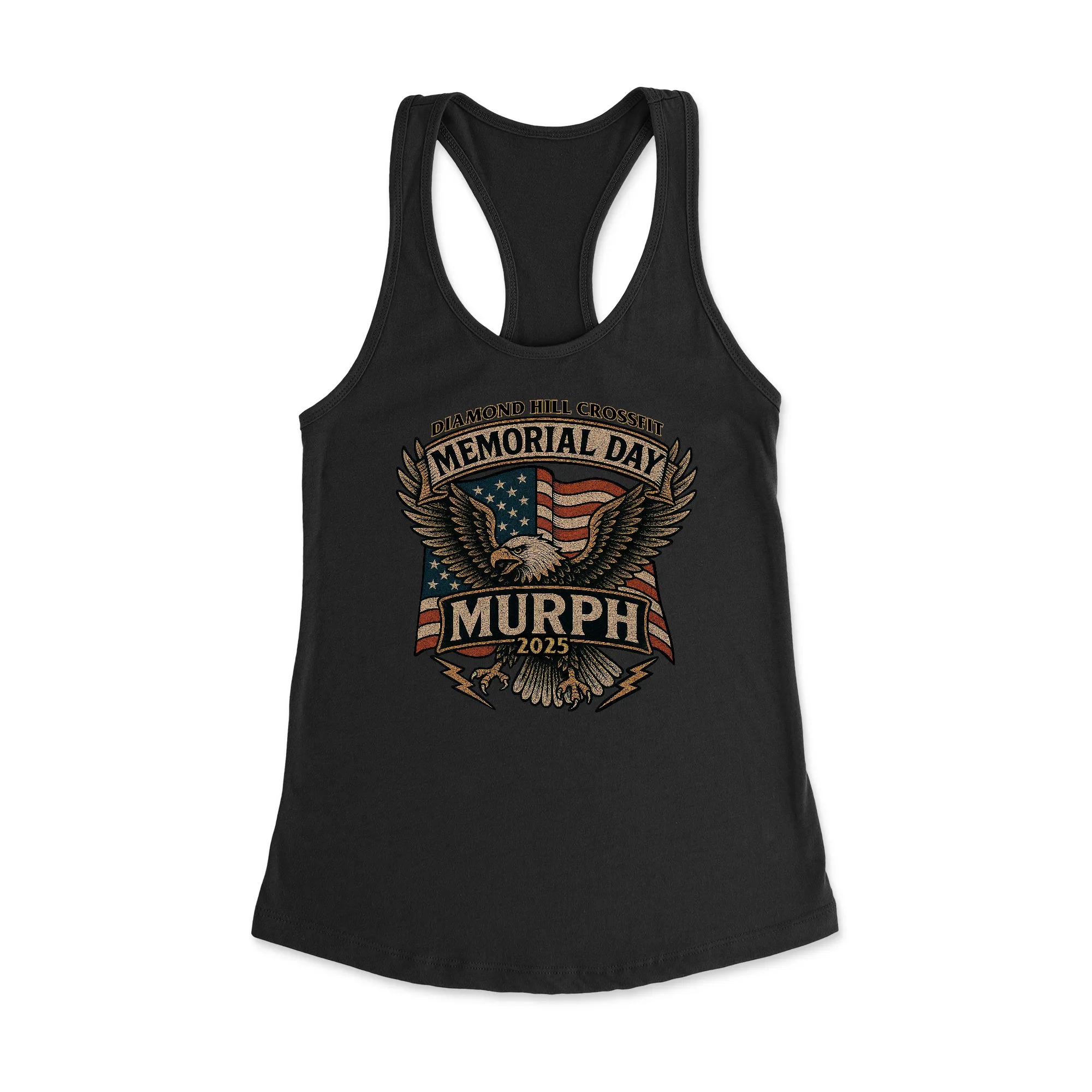 Diamond Hill CrossFit MURPH 25 Womens - Racerback Tank
