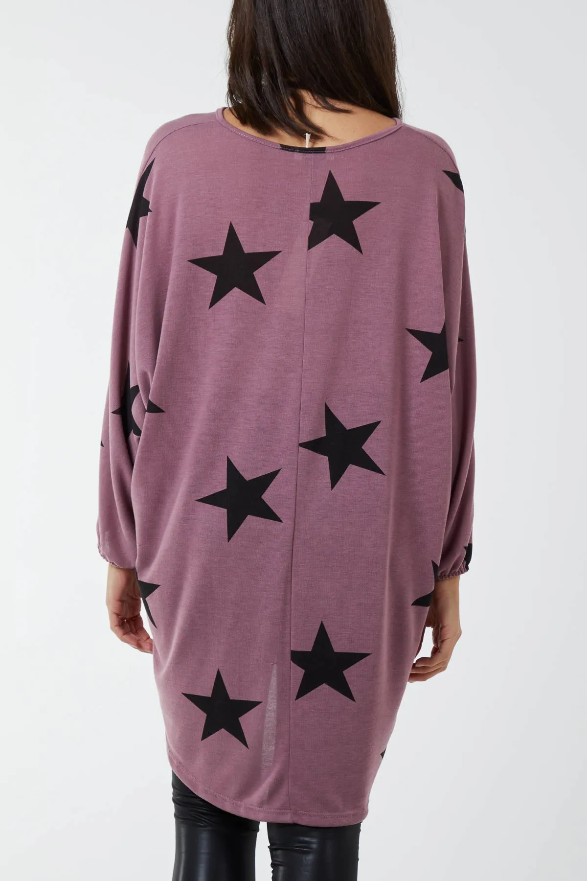 Dip Hem Asymmetric Star Top