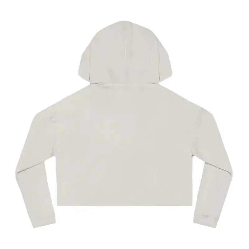 Dive in Panda Paint Splatter Cropped Hooded Sweatshirt
