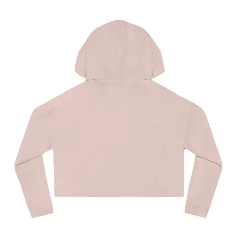 Dive in Panda Paint Splatter Cropped Hooded Sweatshirt
