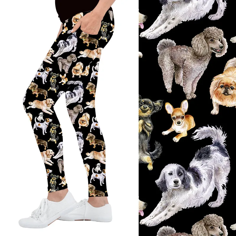 Dog Dynasty Deluxe Pocket Leggings