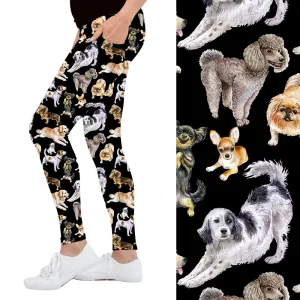 Dog Dynasty Deluxe Pocket Leggings
