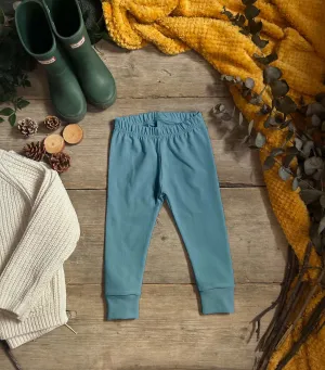 Dusky Blue Leggings